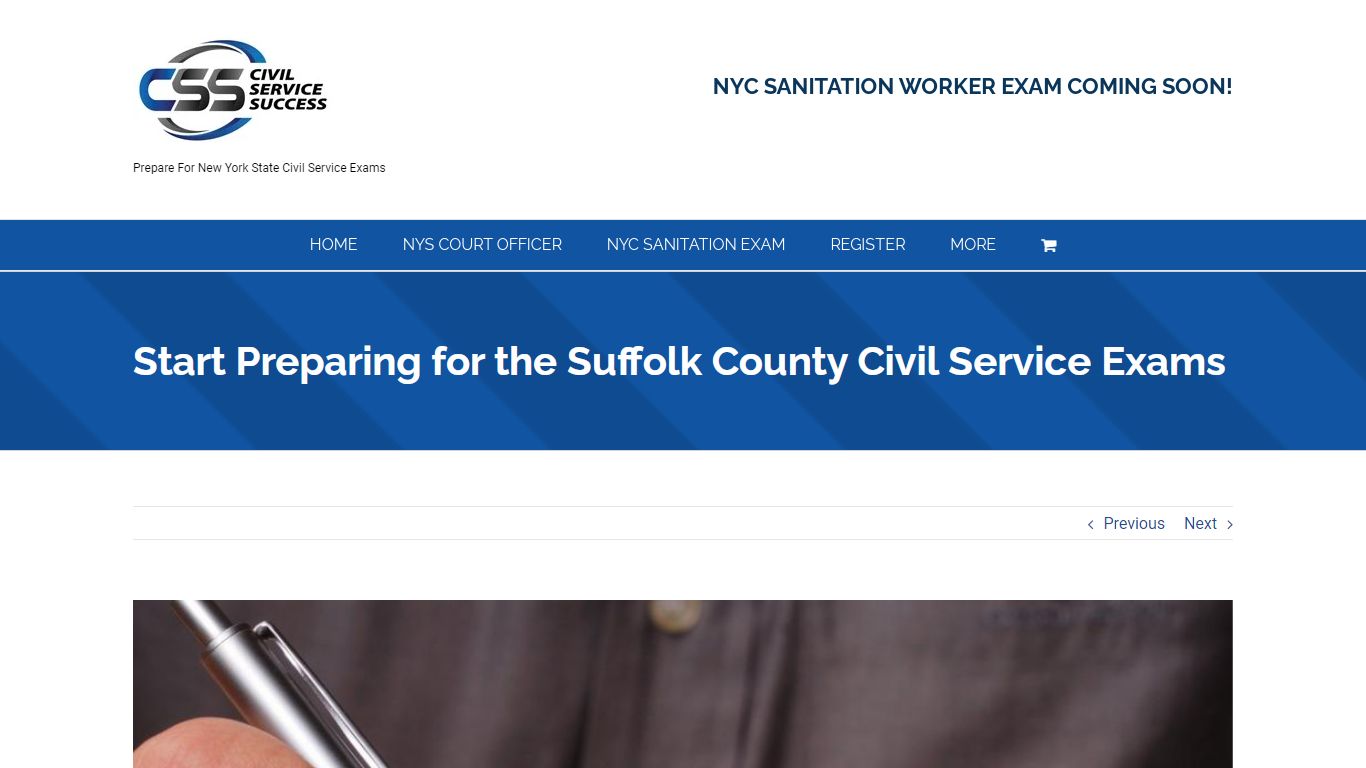 Start Preparing for the Suffolk County Civil Service Exams